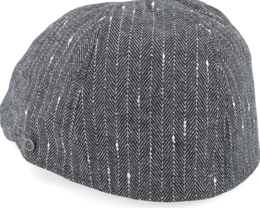 Hot Upfront Brandy Sixpence Licorice Flat Cap -