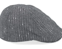 Hot Upfront Brandy Sixpence Licorice Flat Cap -