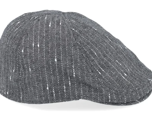 Hot Upfront Brandy Sixpence Licorice Flat Cap -