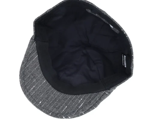 Hot Upfront Brandy Sixpence Licorice Flat Cap -