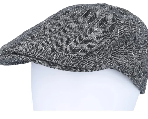 Hot Upfront Brandy Sixpence Licorice Flat Cap -