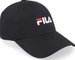 Adjustable-Fila Brasov 6 Panel Cap Linear Logo Back Adjustable -