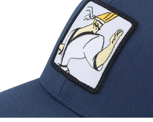 Trucker-Johnny Bravo Bravo Martial Arts Navy Trucker - Blue
