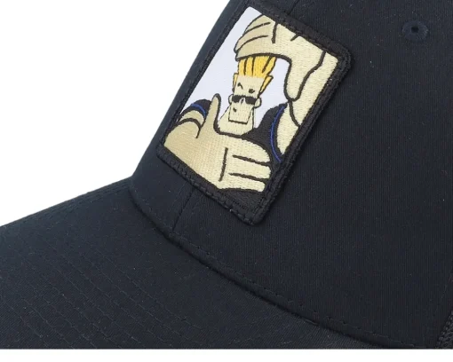 Trucker-Johnny Bravo Bravo Photo Pose Trucker - Black