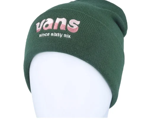 Skate-Vans Breakin Rules Beanie Deep Forest Cuff -