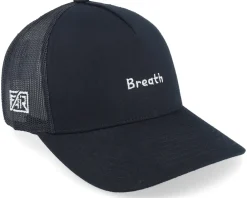 Trucker-Fair Breath A-frame Trucker - Black