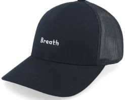 Trucker-Fair Breath A-frame Trucker - Black