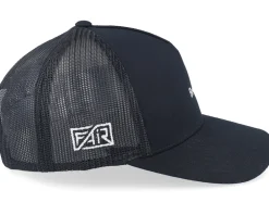 Trucker-Fair Breath A-frame Trucker - Black