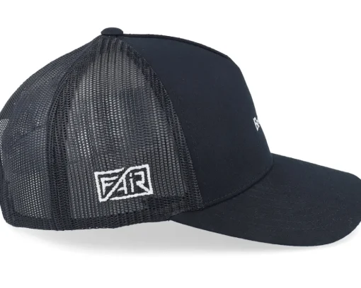 Trucker-Fair Breath A-frame Trucker - Black