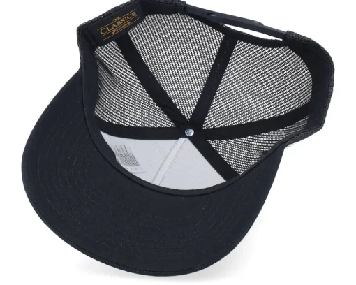 Trucker-Fair Breath A-frame Trucker - Black