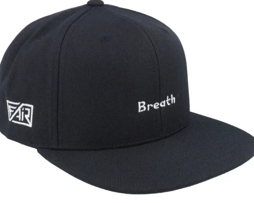 Trucker-Fair Breath A-frame Trucker - Black
