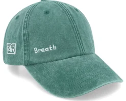 Best Fair Breath Side Logo Washed Dad Cap - Red