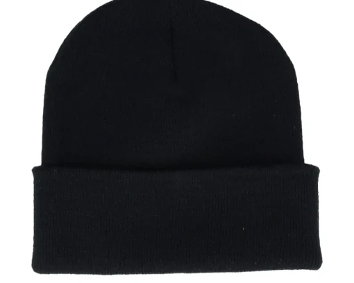 Cuff Beanies-Public Domain Bridge Beanie Cuff - Black