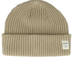 Cuff Beanies-Upfront Bridge Beanie Khaki Cuff -