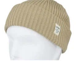 Cuff Beanies-Upfront Bridge Beanie Khaki Cuff -