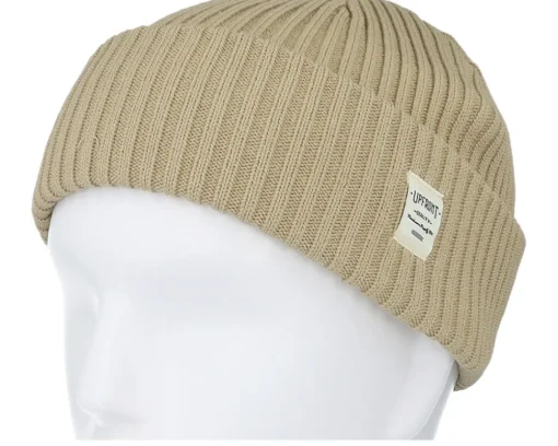 Cuff Beanies-Upfront Bridge Beanie Khaki Cuff -