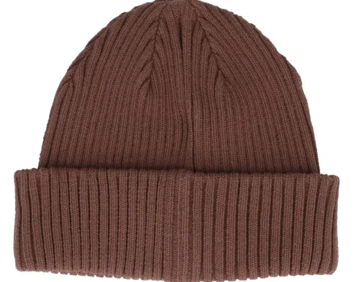 Short Beanies-Upfront Bridge Short Beanie - Brown