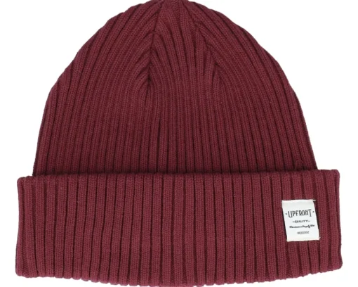 Short Beanies-Upfront Bridge Short Beanie - Brown