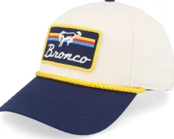 Online American Needle Bronco Roscoe Ivory/Navy A-Frame Adjustable -