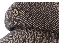 Flat Caps-Brixton Brood Brown/Khaki Snap Cap -