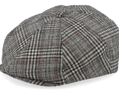 Sale Brixton Brood Khaki/Brown Plaid Snap Cap -