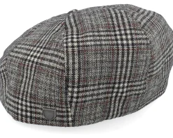 Sale Brixton Brood Khaki/Brown Plaid Snap Cap -