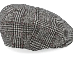 Sale Brixton Brood Khaki/Brown Plaid Snap Cap -