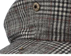 Sale Brixton Brood Khaki/Brown Plaid Snap Cap -