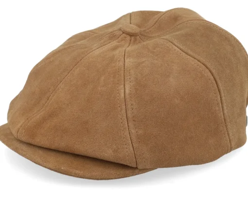 Outlet Brixton Brood Reserve Toffee Snap Newsboy Flat Cap -