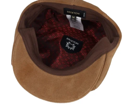 Outlet Brixton Brood Reserve Toffee Snap Newsboy Flat Cap -