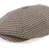 Flat Caps-Brixton Brood Sand/Light Blue Snap Cap -