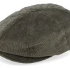 Sale Brixton Brood Snap Cap Moss Green Flat Cap -