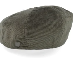 Sale Brixton Brood Snap Cap Moss Green Flat Cap -