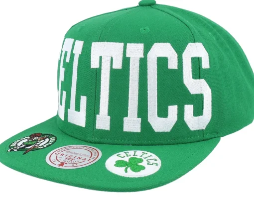 Clearance Mitchell & Ness Brooklyn Nets Big Text 1 Snapback - Black