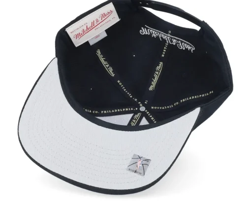 Clearance Mitchell & Ness Brooklyn Nets Champ Stack Black Snapback -