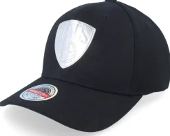 New Mitchell & Ness Brooklyn Nets Cyber Red Snapback Black Adjustable -