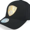 Adjustable-Mitchell & Ness Brooklyn Nets Metallic Weald Black Adjustable -