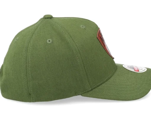 Sale Mitchell & Ness Brooklyn Nets Pack Olive Adjustable -