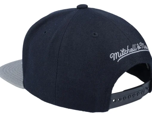 Snapback-Mitchell & Ness Brooklyn Nets Team 2 Tone 2.0 /Grey Snapback - Black