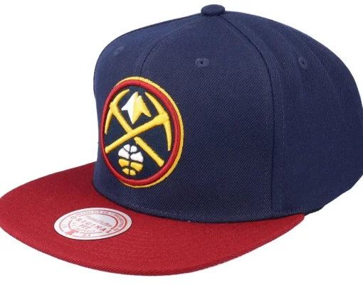 Snapback-Mitchell & Ness Brooklyn Nets Team 2 Tone 2.0 /Grey Snapback - Black