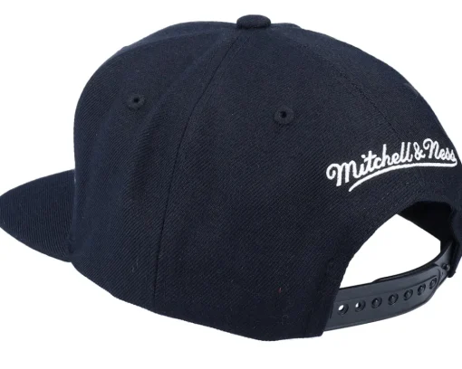 Snapback-Mitchell & Ness Brooklyn Nets Team Ground 2.0 Snapback - Black