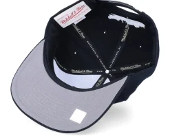 Snapback-Mitchell & Ness Brooklyn Nets Team Ground 2.0 Snapback - Black
