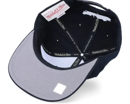 Snapback-Mitchell & Ness Brooklyn Nets Team Ground 2.0 Snapback - Black