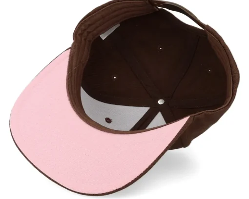 Snapback | Blanks-Equip /Pink Snapback - Brown