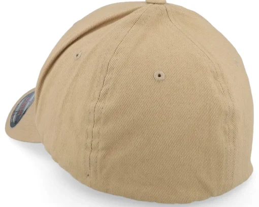Online Flexfit Brushed Twill Khaki - Beige