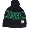 Sale Djinns Bubble Beanie Winter Jacquard Black/Green Pom -