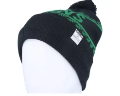 Sale Djinns Bubble Beanie Winter Jacquard Black/Green Pom -
