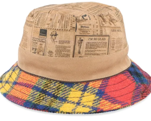 Buckets-Stetson Bucket Harris Tweed Bucket -