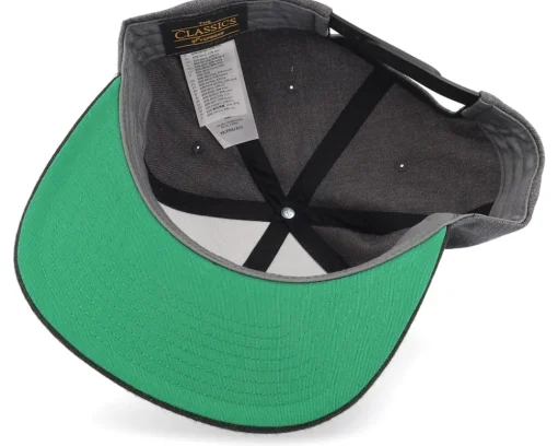 Snapback-Berzerk Buff Hamster Working Out Charcoal/Black Snapback -