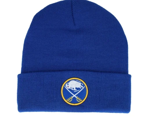 Cuff Beanies-American Needle Buffalo Sabres Terrain Knit Solid Royal Cuff -